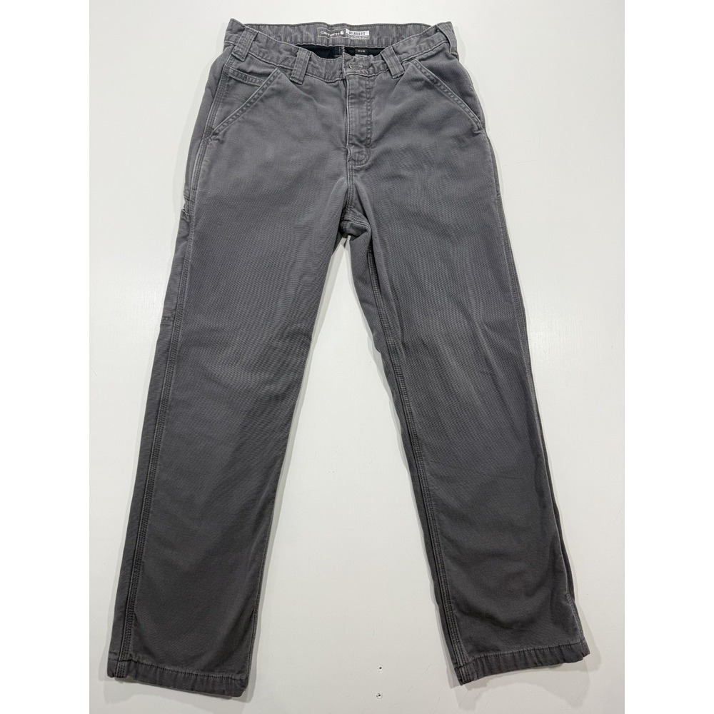 Carhartt BN3342-M Mens 30x30 Gray Rugged Flex Lined Utility Work Pants